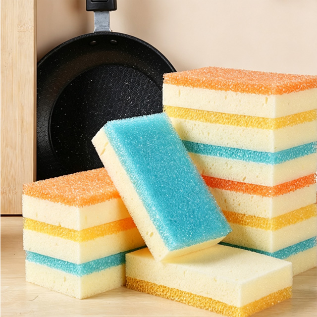 Temperature Sensitive Sponge Scrubber